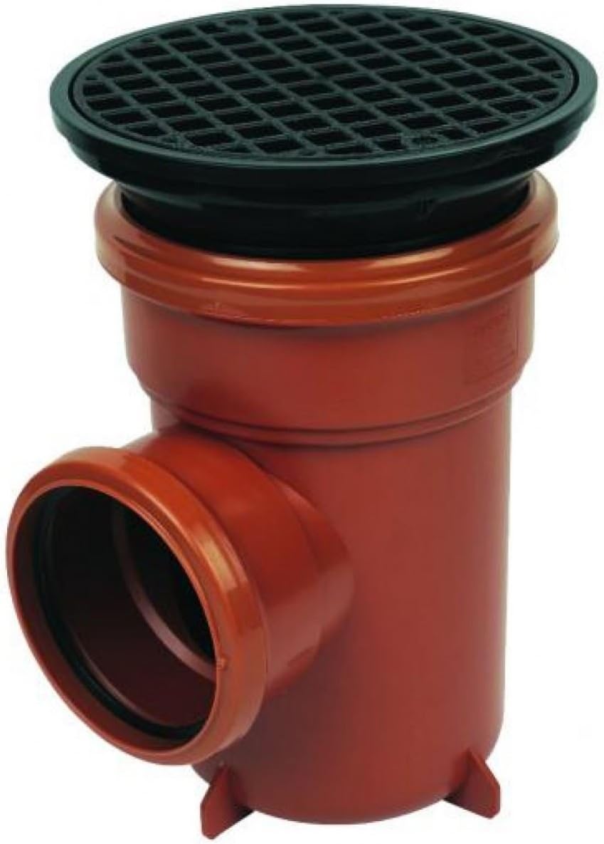 FLOPLAST Underground Drain 110mm Bottle Gully & Grid Buy Online at