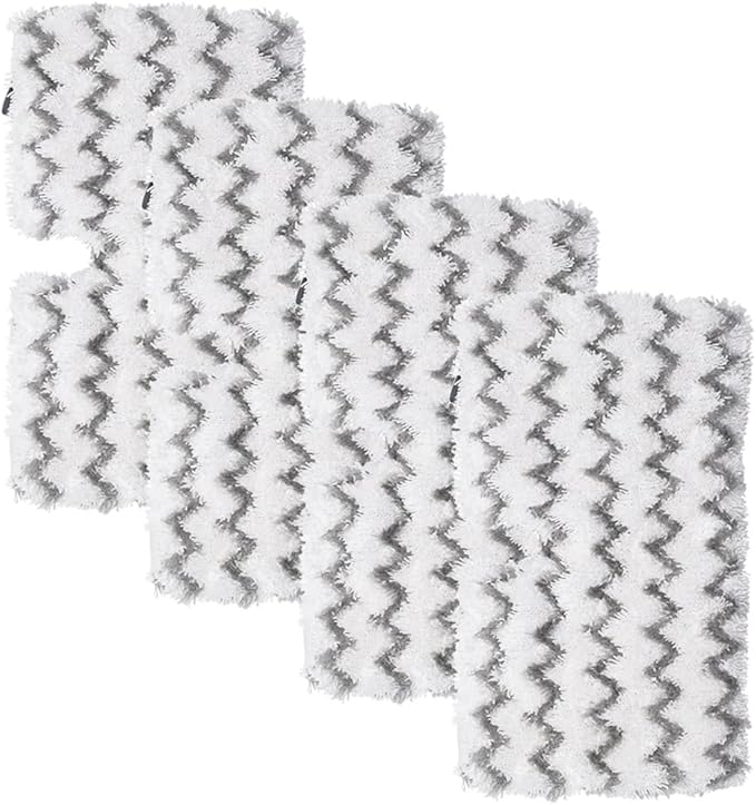 4Pack Steaming Mop Replacement Pads for Shark Steam Pocket
