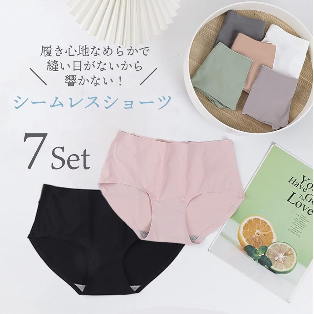 Amazon.co.jp: [DIAFELIZ] シームレスショーツ レディース 響