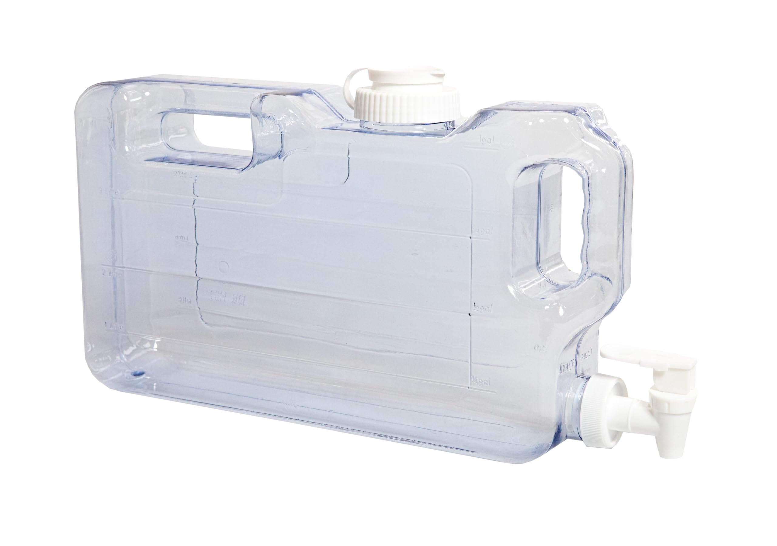 Dispensador de Agua fría Nevera | Dispensador de Agua de: 3-3,8-4,2-5,7 y 7,2 litros a Elegir | Garrafa dispensadora de Agua para frigoríficos Libre de BPA | Dispensador Reutilizable Agua (4.2L)