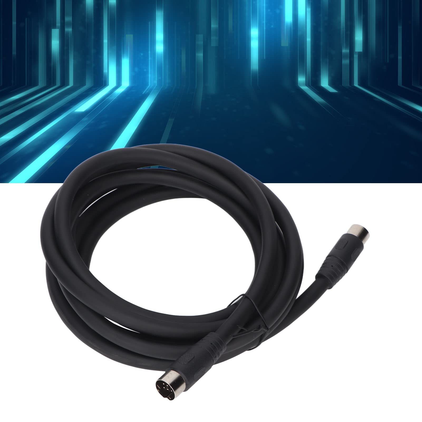 Cable Din De 13 Pines, Cable De Extensión Midi Macho A Macho Para Equipo De Belleza Y Nebulizador De Escenario, 9,8 Pies