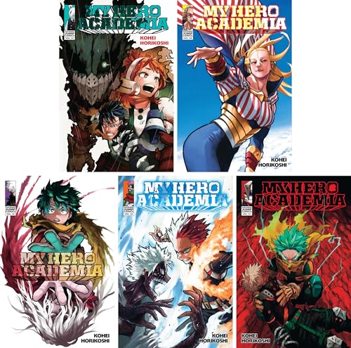 Image of My Hero Academia Series (Volumes 21-42) Manga Set, by Kohei Horikoshi (22 Books)