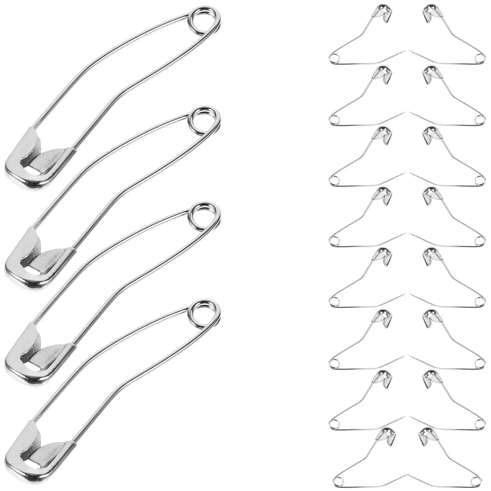 Pins Stainless Steel Curved Pins For Sewing Making Projects Quilting Basting Fabric Fixing