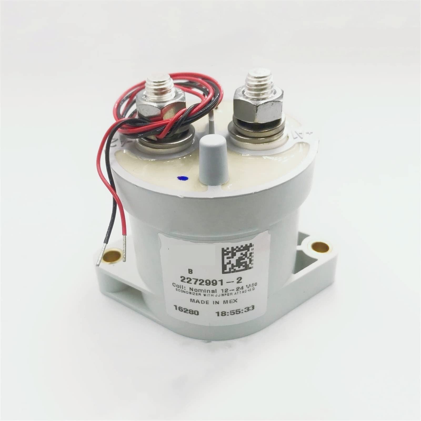 RCGKNNMUZ 1PCS Automobile Relay 2272991-1 High-Voltage Dc Contactor 12 to 24VDC EVC500 2272991 1