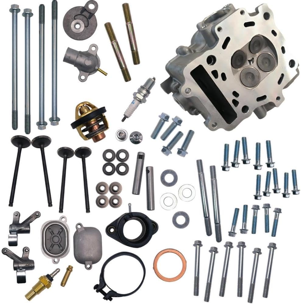 Cylinder Head And Cylinder Assy Compatible With Automotive Motorcycle Parts CF 500 X5 U5 CF500 Goes 520 525 Max ATV UTV CF188 Engine Rebuild 0180-023100 0180-020002