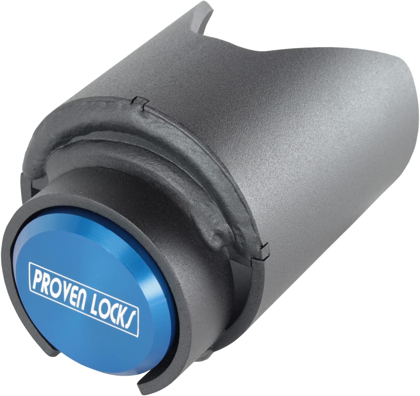 Proven Industries Model 2178 Trailer Lock, Fits Select 2-Inch Trailer Couplers, Secures Safety Chains, Made in The USA, (Blue)