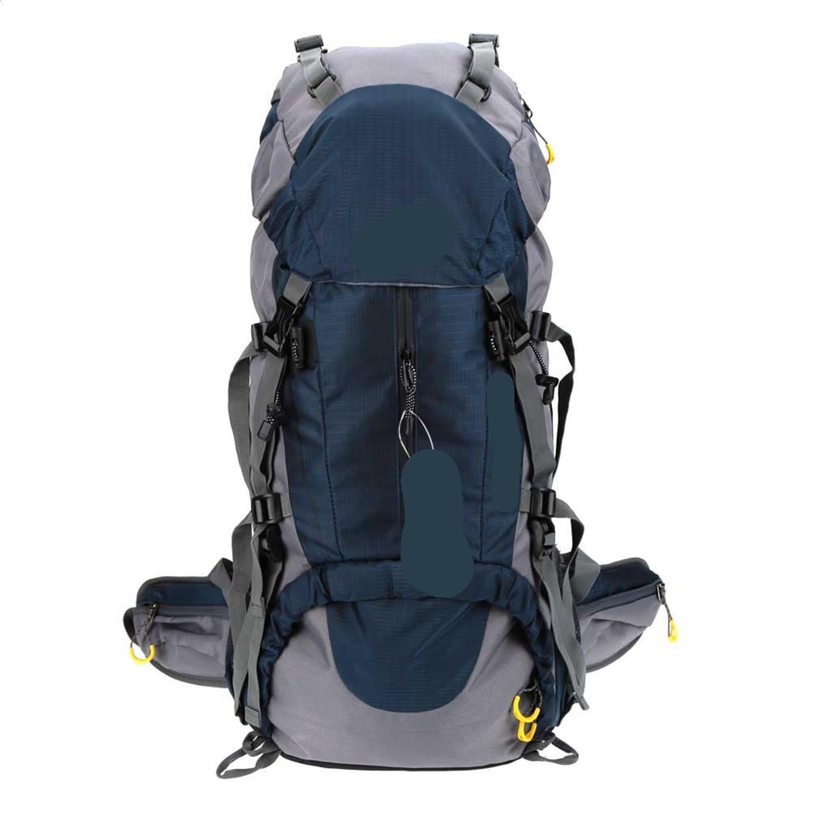 Generico Zaino impermeabile da 50 litri for esterni, con copertura antipioggia for trekking, campeggio, viaggi, alpinismo e arrampicata
