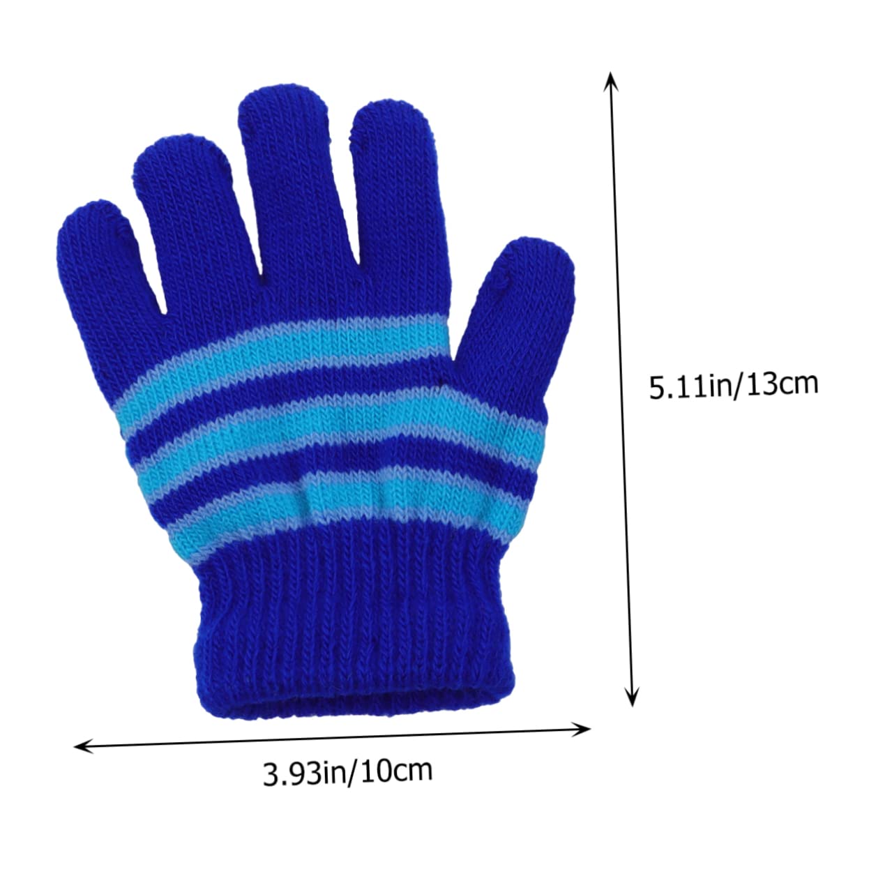 Kids-Winter-Snow-Gloves Boys Girls - Cold-Weather Anti-Slip Ski-Gloves with Thick Plush for 6-9Years