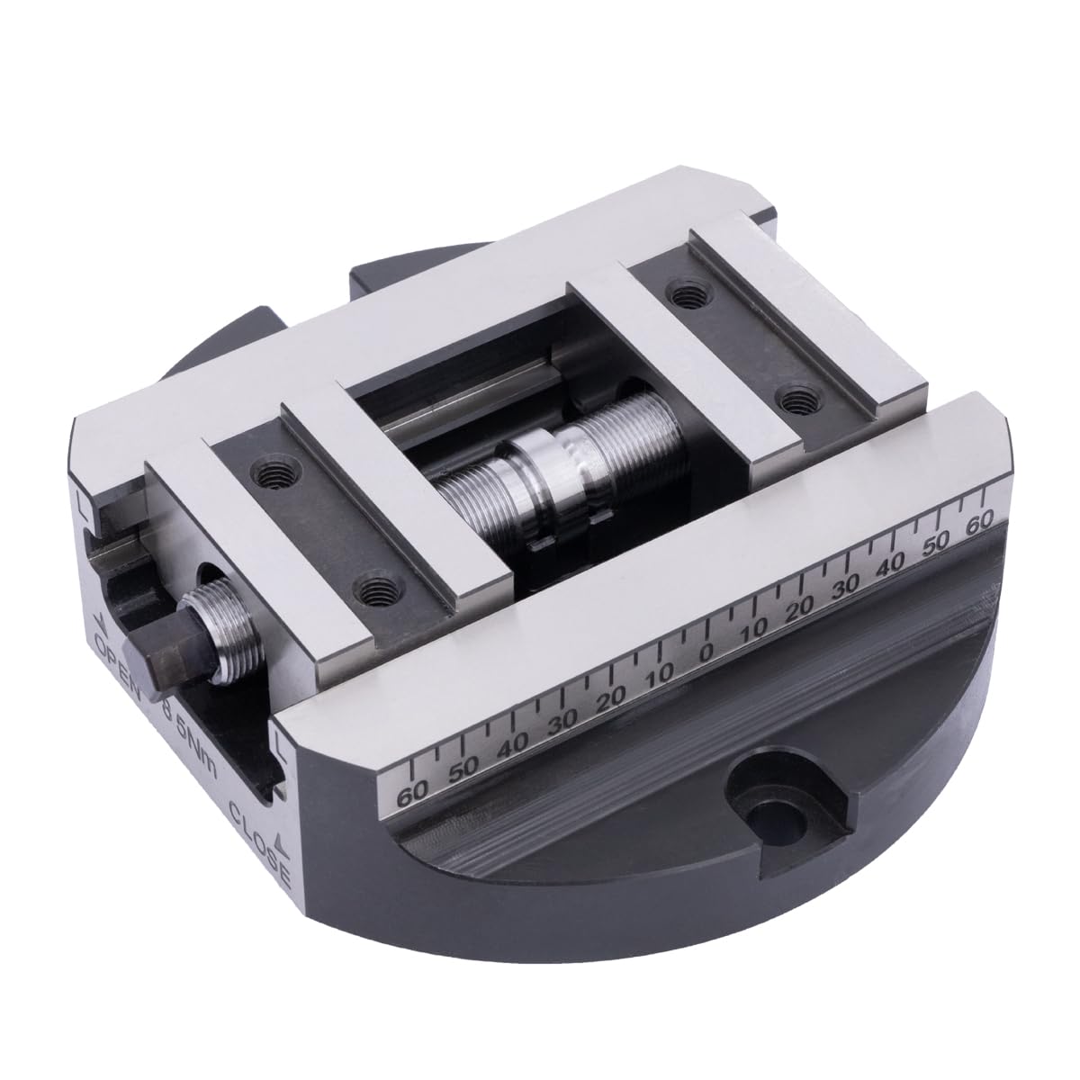 6.7 Pollici H105-FL Toolmakers Movimento Mano Fresatrice Precisione Tre Quattro Cinque Assi CNC Autocentrante Vise