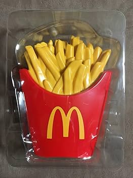 レア！　1978年　マクドナルド　ガラス　時計　クロック　店舗用　看板　サイン Amazon.co.jp: McDonald マクドナルド ポテト クロック 時計