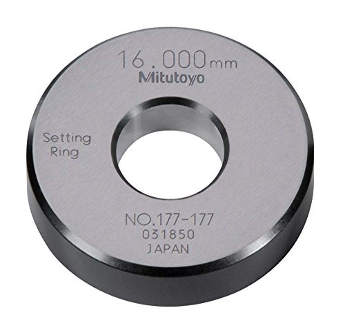 Mitutoyo 177177 Setting Ring, 16mm Size, 10mm Width, 45mm Outside