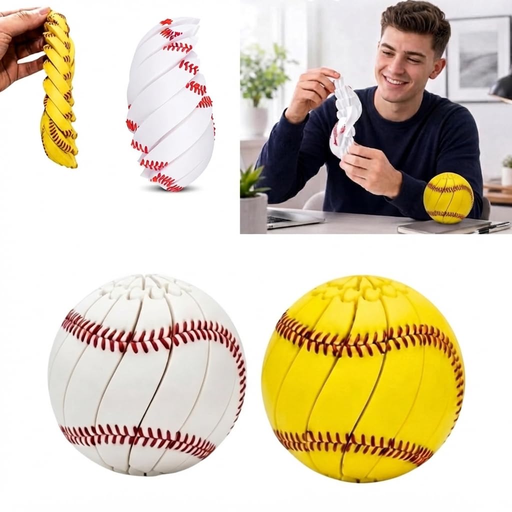 Photo 1 of ONTVEY 2-Pack Baseball Fidget Ball Toys