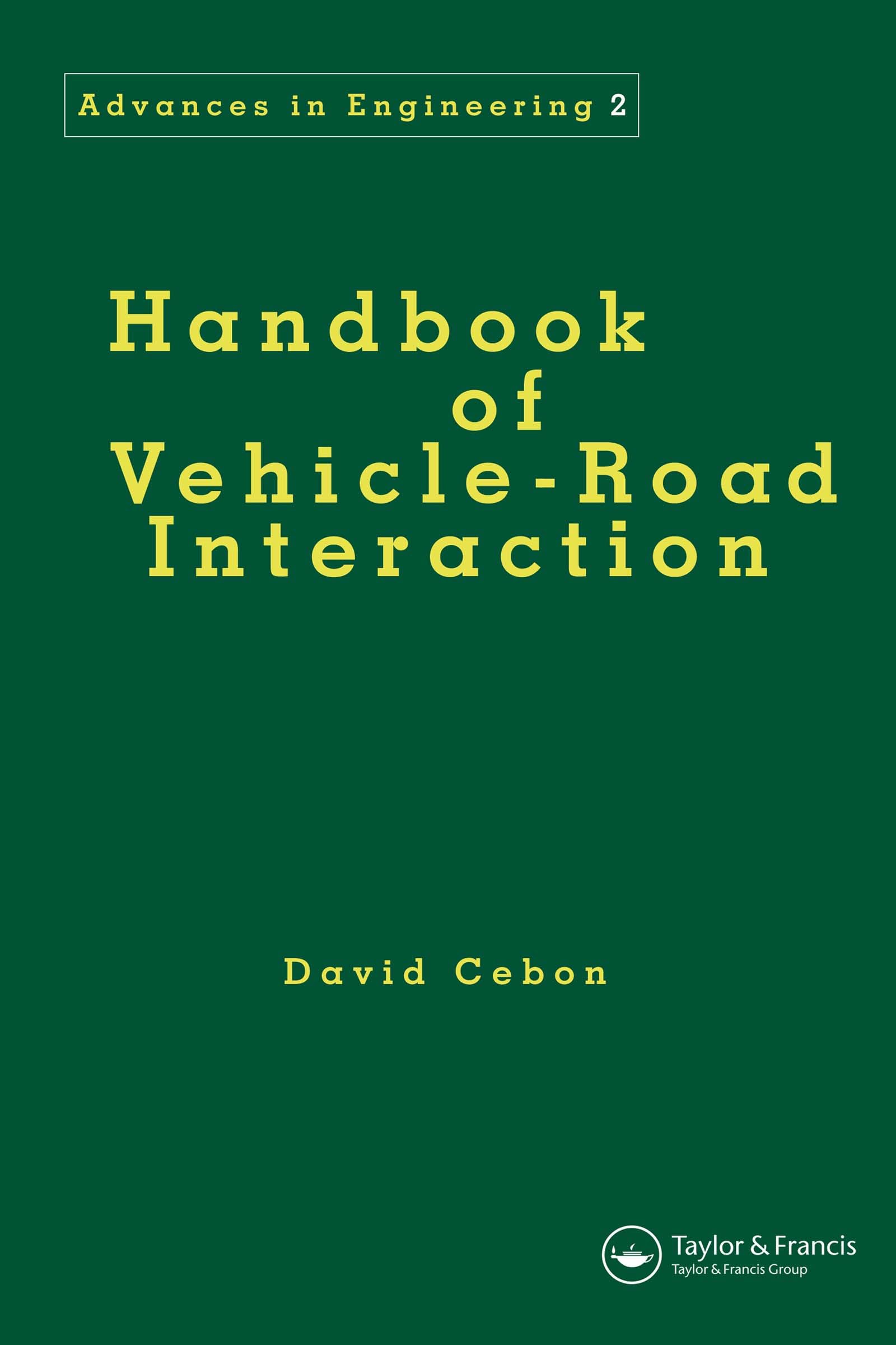 Handbook of Vehicle-Road Interaction solutionner les problèmes de déformation des routes