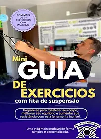 Mini guia de exercícios com fita de suspensão