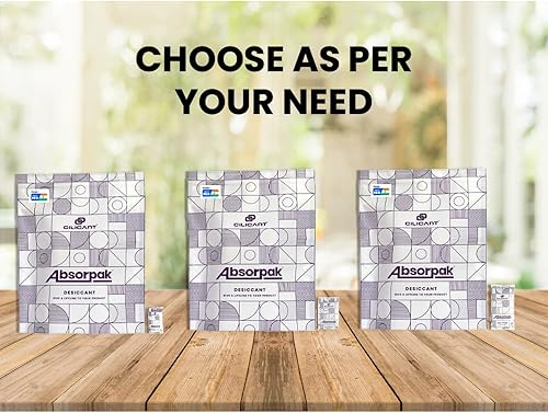 Miniatura 8 de Absorpak - Paquetes de desecantes para almacenamiento – Paquetes de gel de sílice para control de humedad – 200 unidades (0.18 oz cada uno)