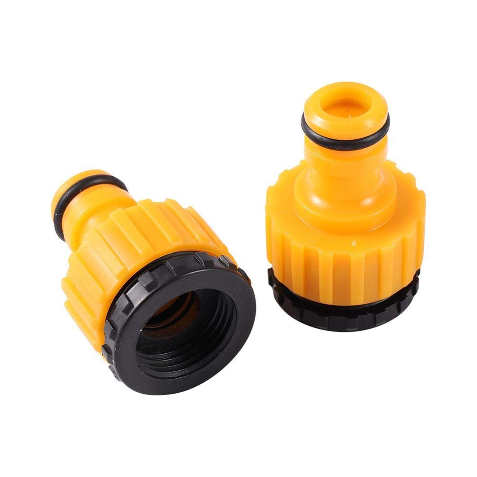 raccordi rapidi per tubi flessibili, Raccordo rapido for tubo da giardino, connettore rapido, standard, for rubinetto lavatrice, acquario, accesso, raccordi for tubi di irrigazione del prato, 2 pezzi
