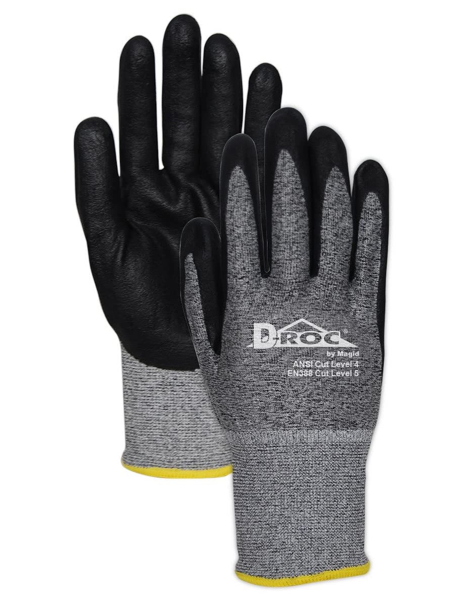 Magid Glove & Safety GPD58612 Magid DROC 18Gauge HPPE Blend Foam
