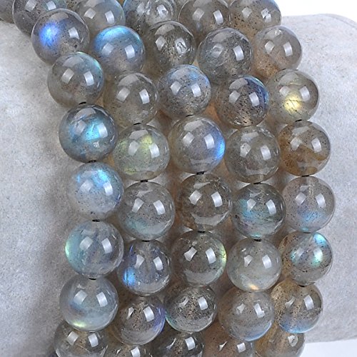 Image of Massive Beads Natural Healing Power Gemstone Crystal Beads Unisex Adjustable Macrame Bracelets 8mm