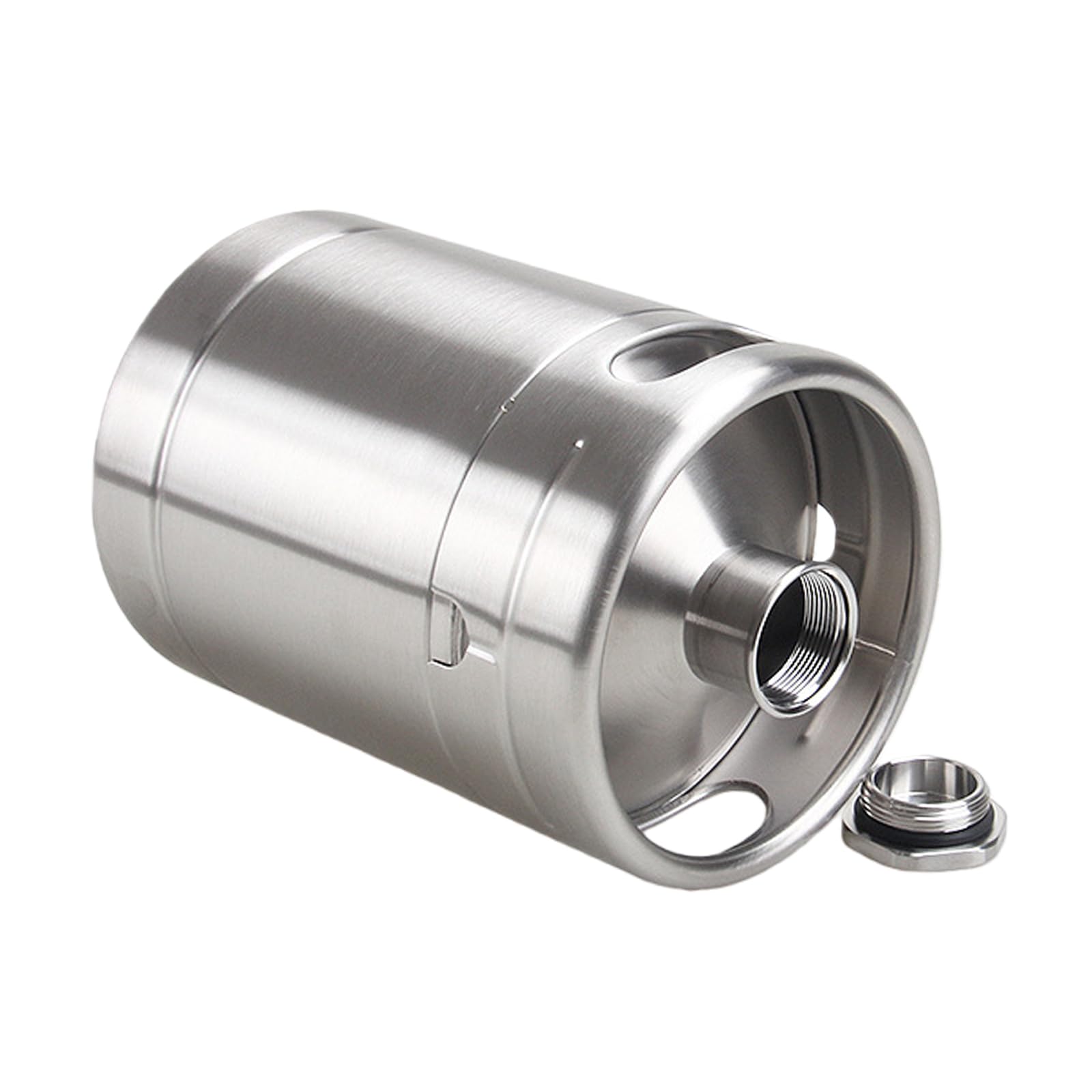 Rostfreier Edelstahl-Braufass isolierter Lager-Bier-Aufbewahrungsbehälter, auslaufsicheres Design für Zuhause, Outdoor, Veranstaltung, auslaufsicher, Bierzüchter, Edelstahl