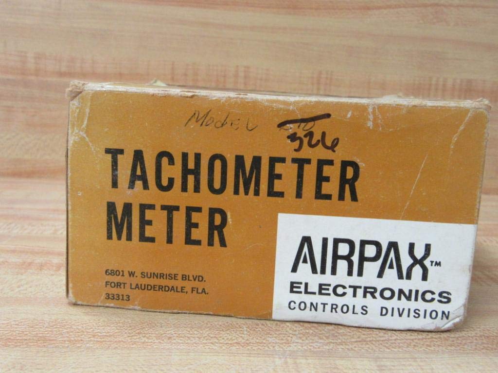 Airpax 326 Tachometer 6K030