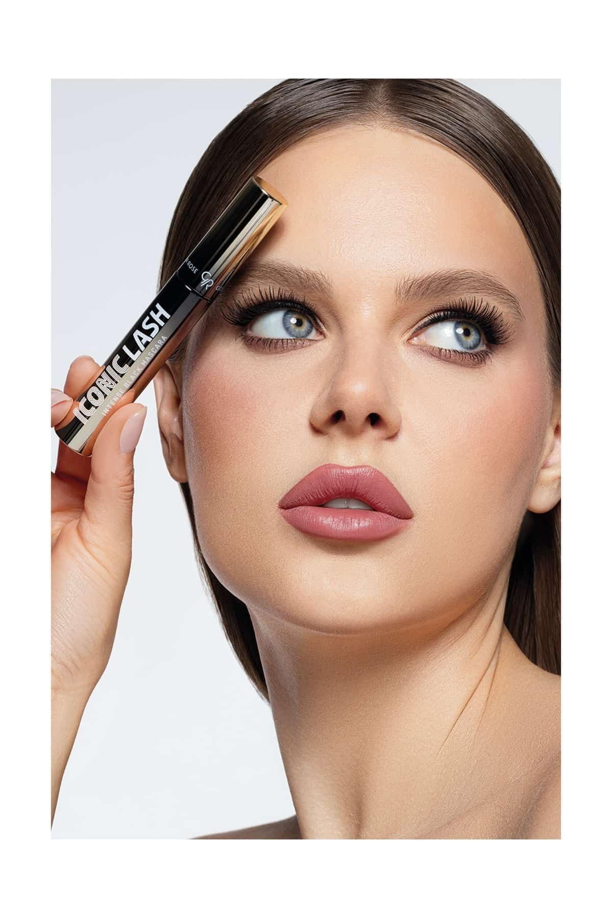 Golden Rose Iconic Lash Intense Black Mascara - Yoğun Siyah Maskara 2'li Set