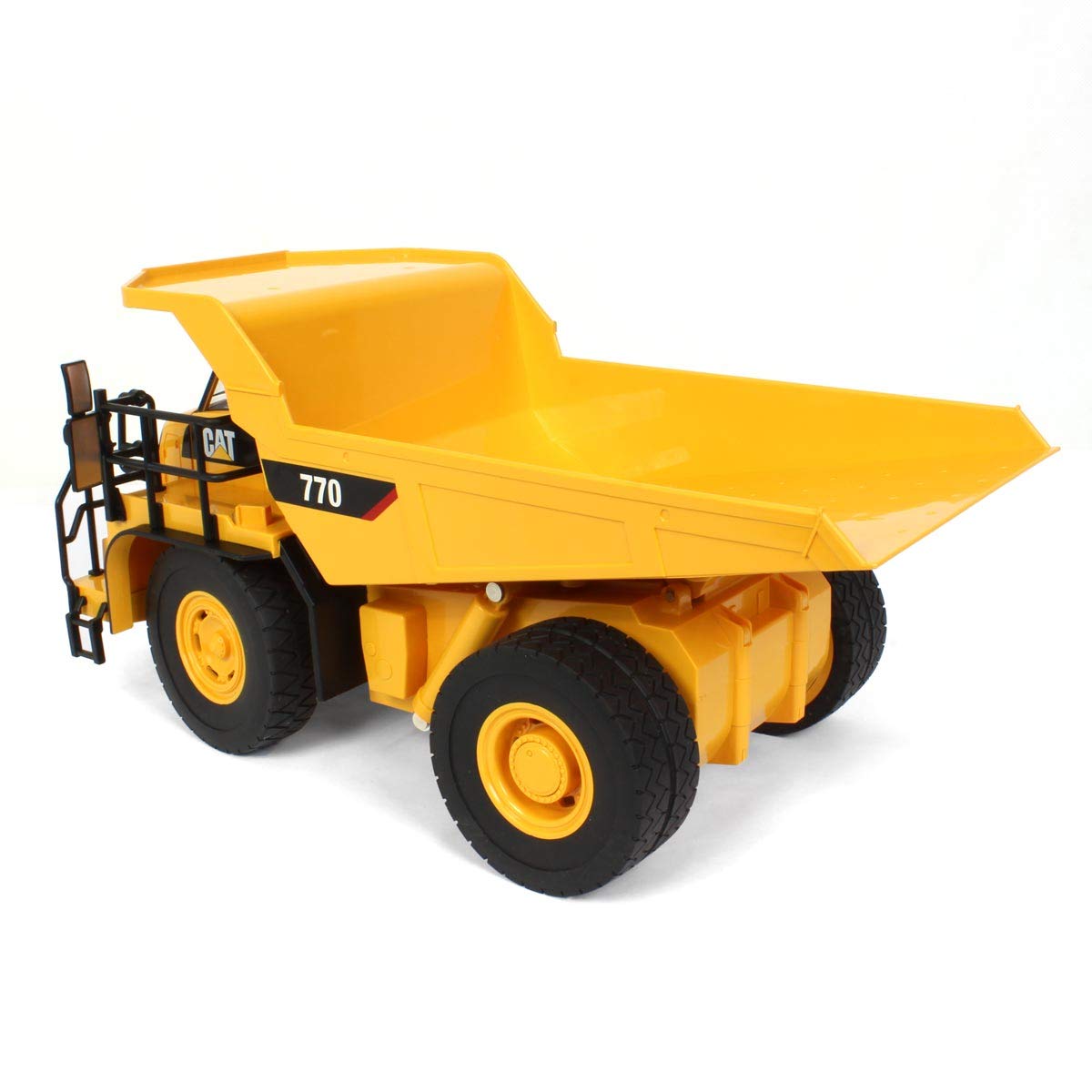 Diecast Masters 25006 - zdalnie sterowany Caterpillar RC Mining Truck 770, wywrotka CAT jako wierny szczegół, realistyczny pojazd budowlany w 1:24, ok. 33,5 x 18,5 x 16,5 cm, ok. 25 m zasięgu, 8+