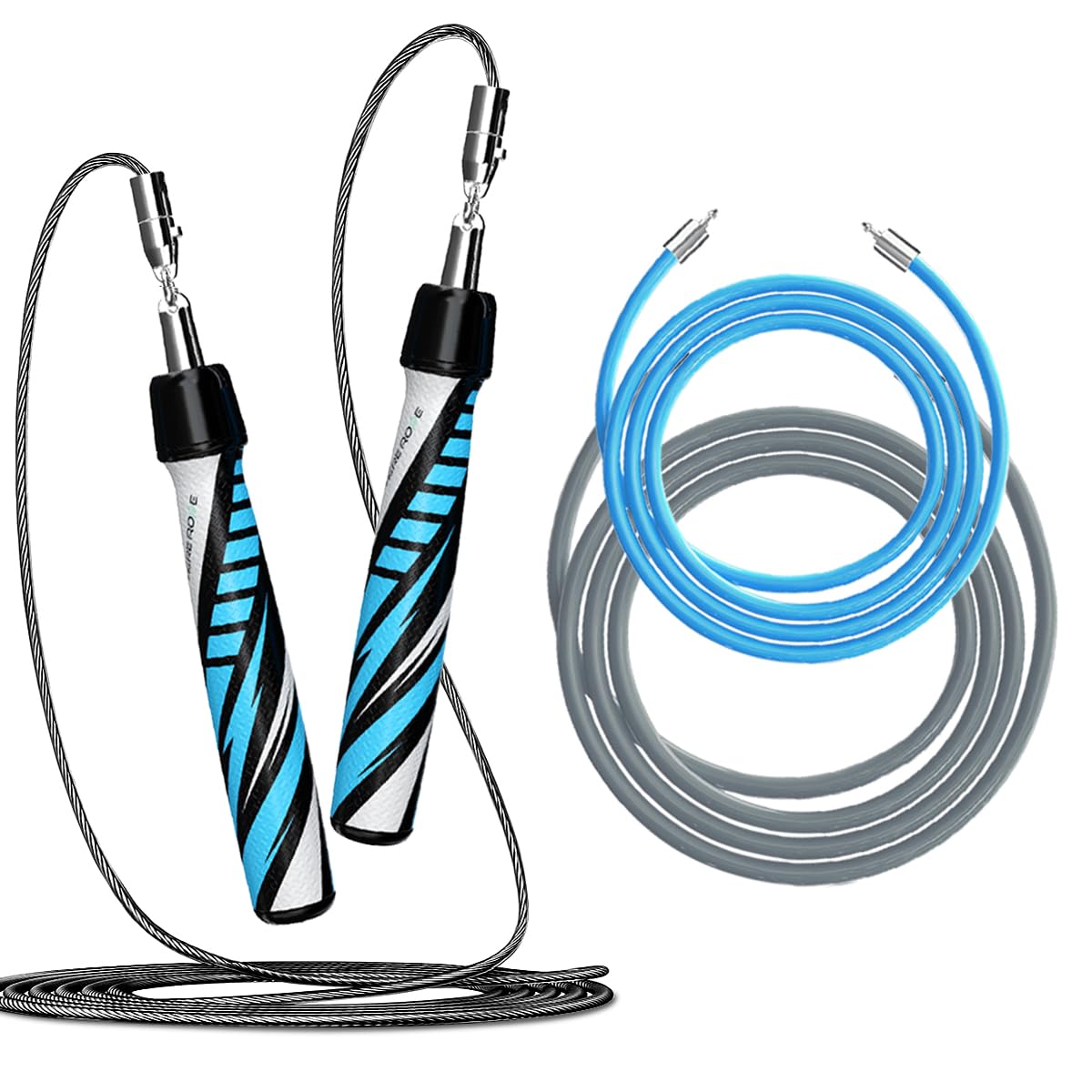 HEREROPE Ensemble De Corde à Sauter Interchangeable Pour Homme Et Femme, Corde à Sauter Lestée De