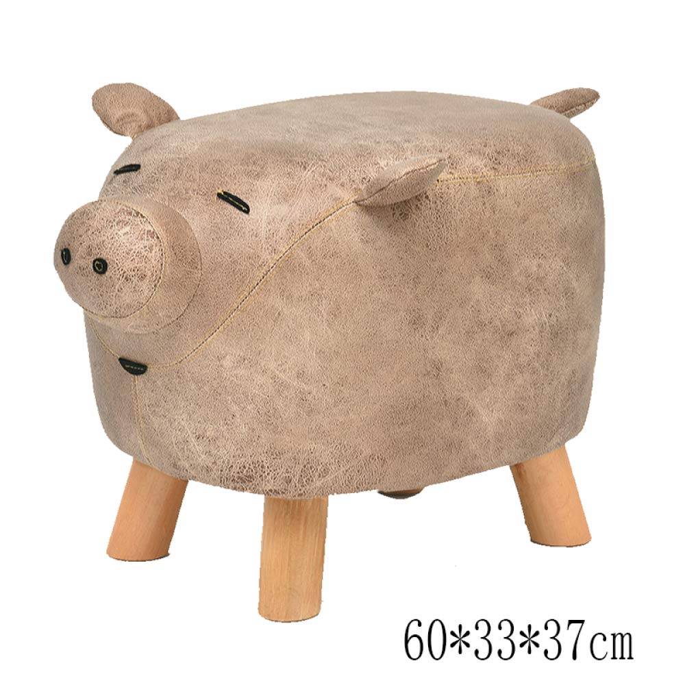 OLI Stool for Child,Rubberwood Legs,Shoes Bench,Upholstered Footstool,Change Shoe Bench,Coffee Table Bench,Chair Stool,Children's Toy Stool