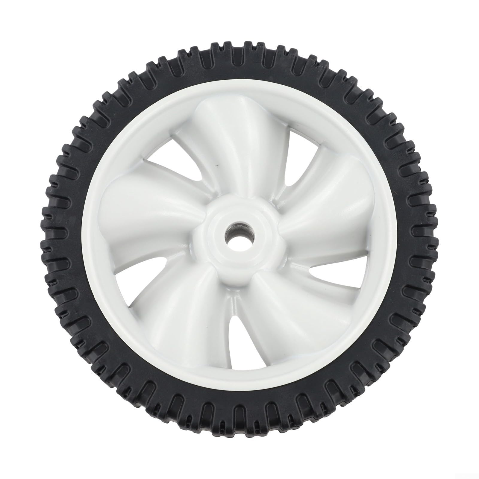 Ruota per tosaerba da 7 pollici x 1,8 pollici compatibile con i modelli Troy-Bilt che utilizzano 734-04562 per un adattamento accurato e una coerenza funzionale (1 pezzo)
