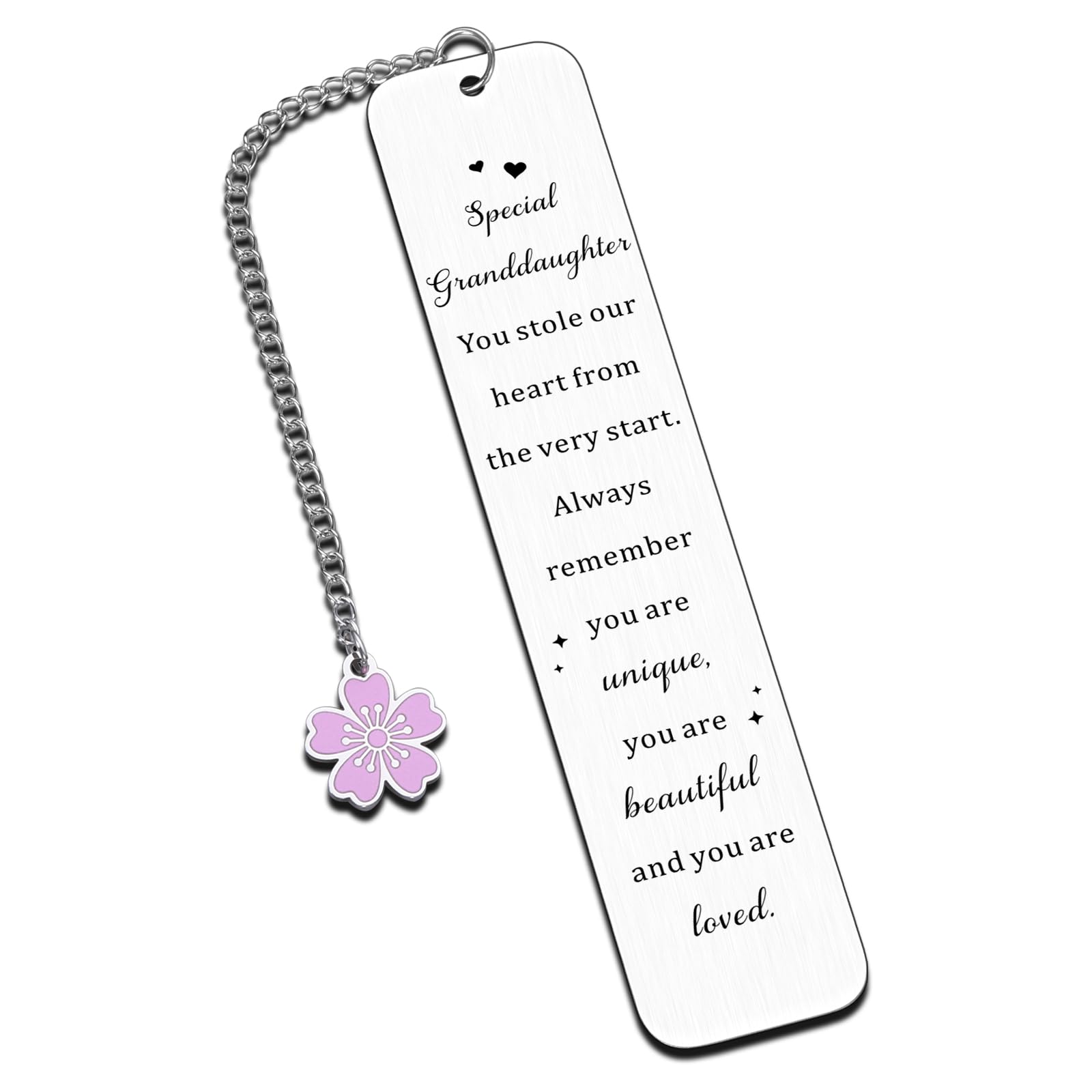 Engraved Bookmark Granddaughter Gift From Grandma - View #3