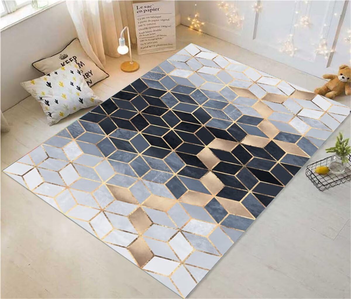 Tapis de canapé lavable pour éliminer les taches du salon