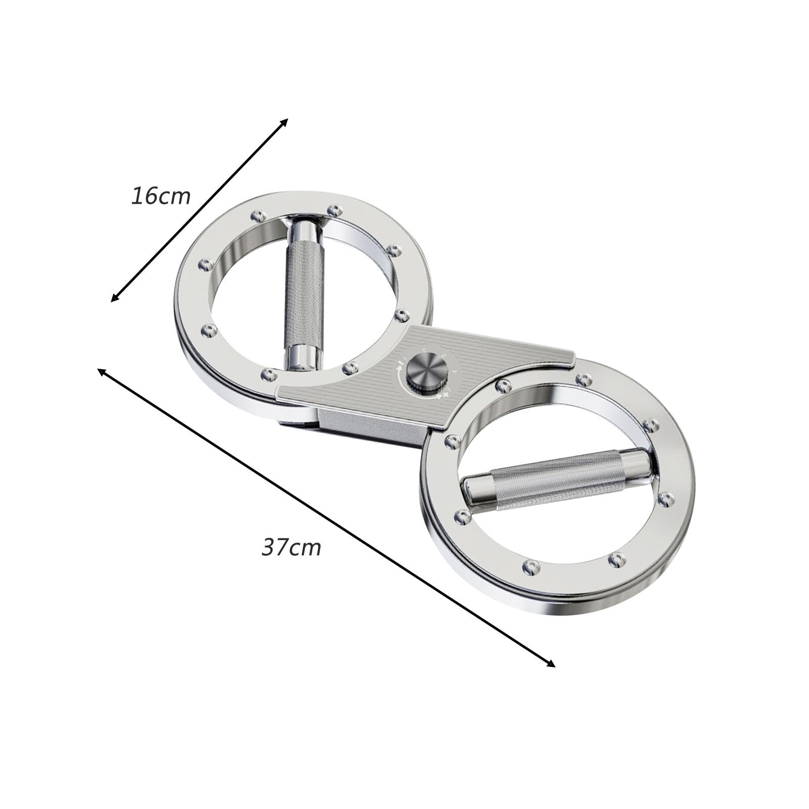 Hand Grip Réglable 5-165 Kg – Poignée Ergonomique, Double Ressort, Brise-vitre, Pour Avant-bras, Escalade, Rééducation, Salle De Sport