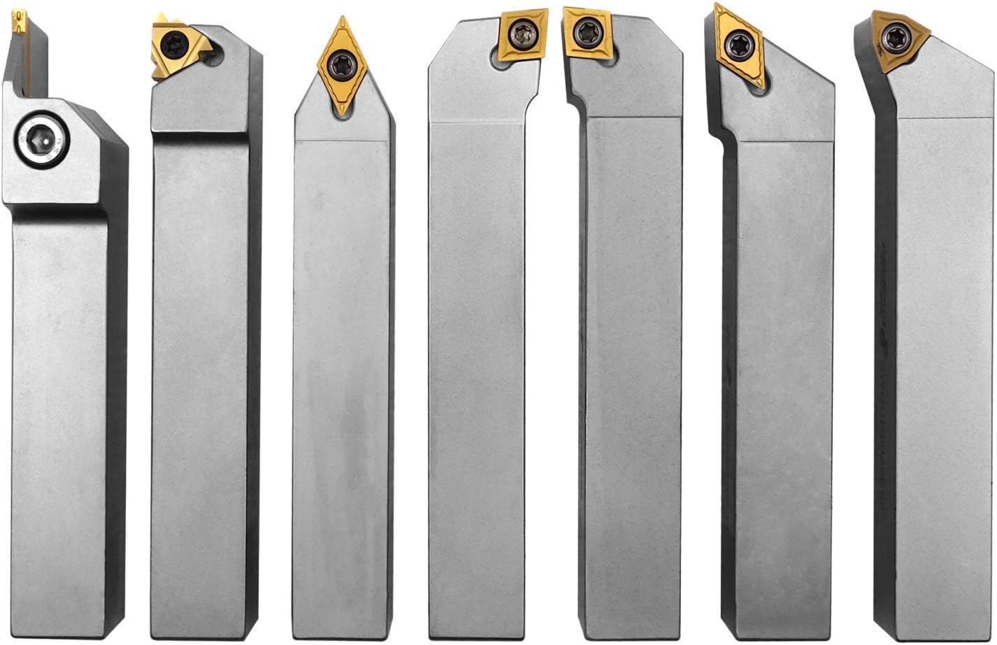 PAULIMOT Schnellwechsel-Stahlhalter-Set – Mit Drehmeißel, Bohrstange & Abstechstahl (7150)