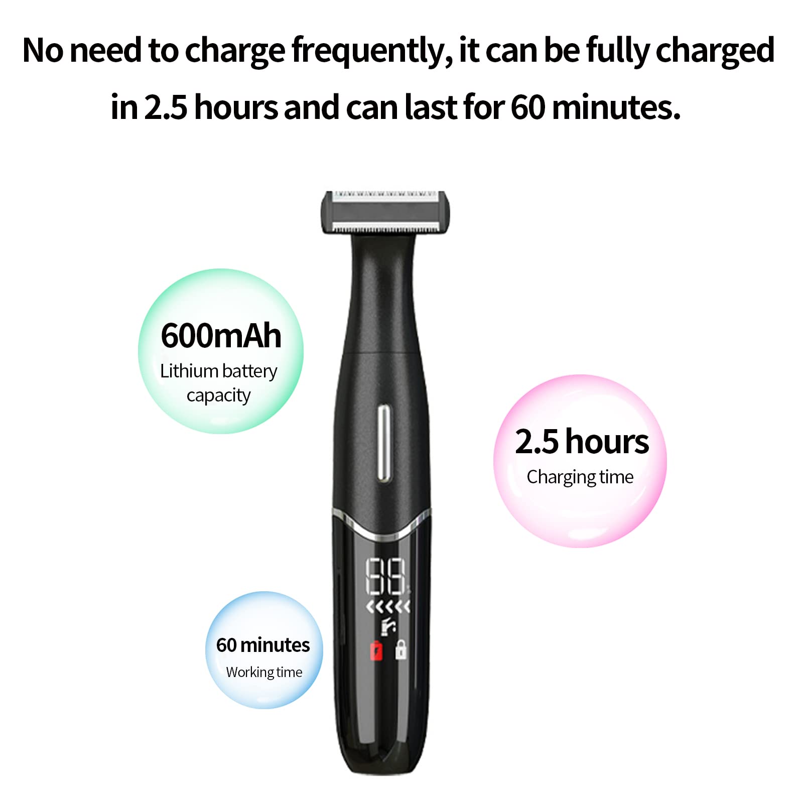 OBEST Rasoir Électrique Homme Multifonction,Rasoir Imperméable 4 en 1,Tondeuse Barbe,Tondeuse Nez,Tondeuse à Sourcils,En Acier Inoxydable,USB Recharger (Noir)