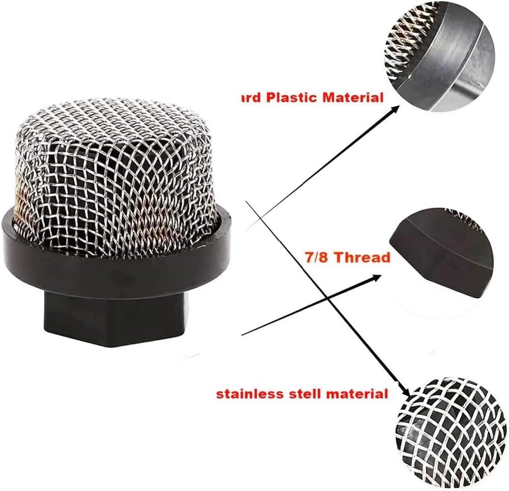 5/Pack) 246385 Hose Inlet Strainer Filter Inlet Suction
