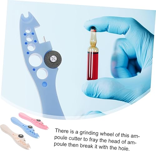 Miniatura 4 de 3 unids abrebotellas frasco rompedor de ampollas abridor de ampollas cortador de ampollas ampollas herramienta Enfermeria sacacorchos Ampollas
