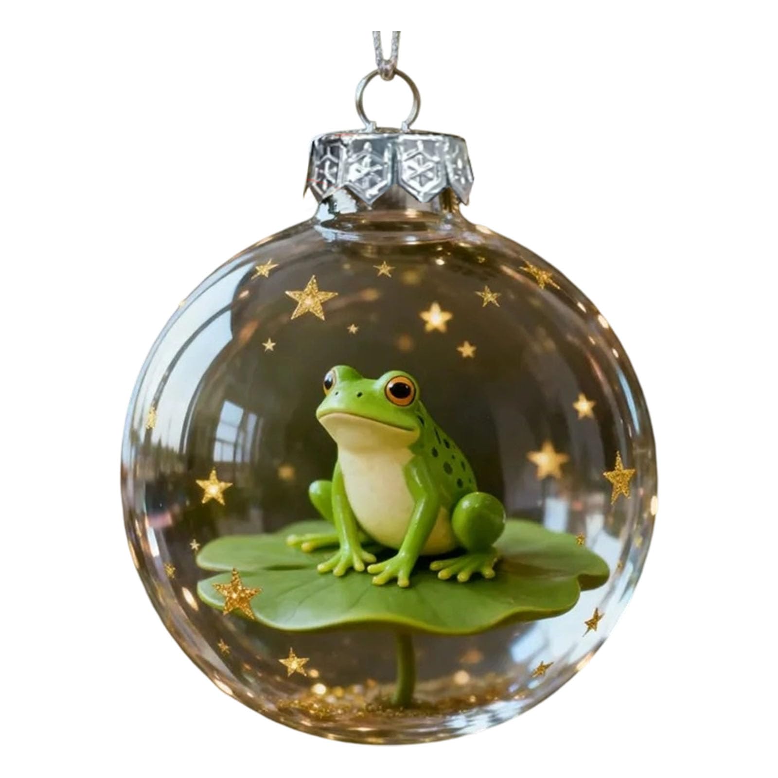 Nucelit Festive Acrylic Ornament Shatterproof for Holiday Centerpieces Mantels Christmas Animal Ornament