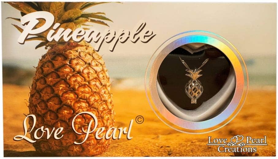 Love Pearl Creations Wish Kit with Pendant Necklace (Pineapple)
