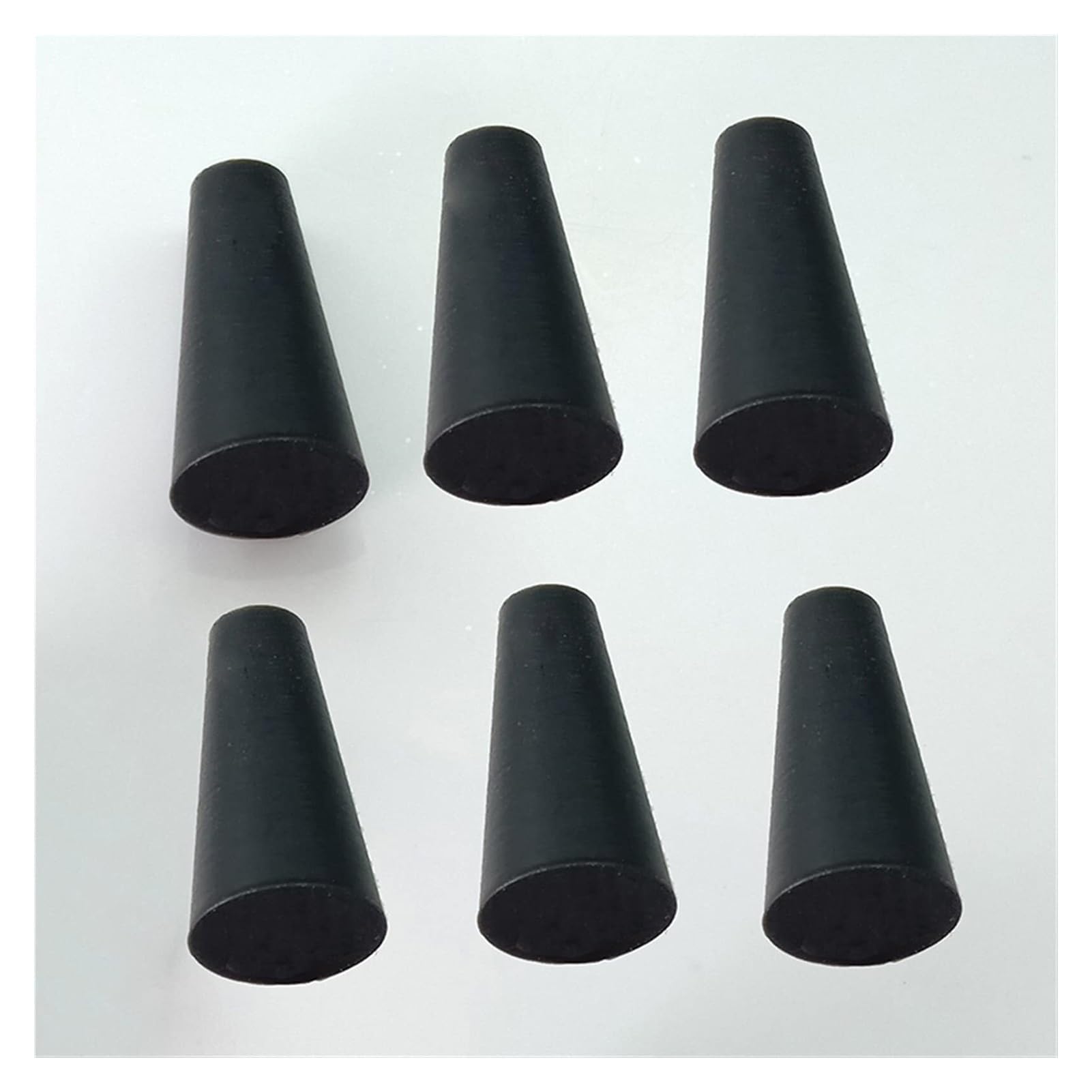 Kit de juntas tóricas de goma, surtido de tapones negros, tapas de sellado for extremos, tapones de alta temperatura, tapón cónico de goma de silicona, tubo cónico de matraz, tapón de orificio de enma