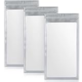 Large Sunglasses Pouch Oversized Eyeglass Sleeve PU Leather Squeeze Top Holder Big Shades Eyewear Case Clear