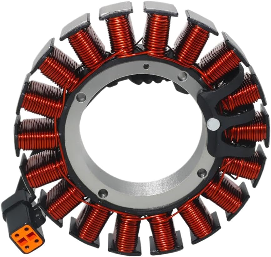 Stator Coil Ignition Replacement Compatible with FLSTC FLSTF FLSTN FLSTSC FXST FXS FXD TB FXSTD FXDB FXDC Models - Fits 1584cc 1800cc Engines and OEM 30017-07