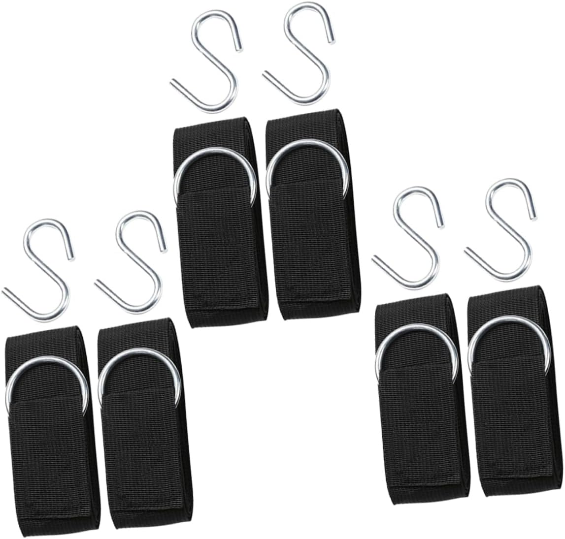 Abaodam 6pcs Tree Straps for Trees Swing Rope Hammock Rope Hammock Reinforcement Lashing