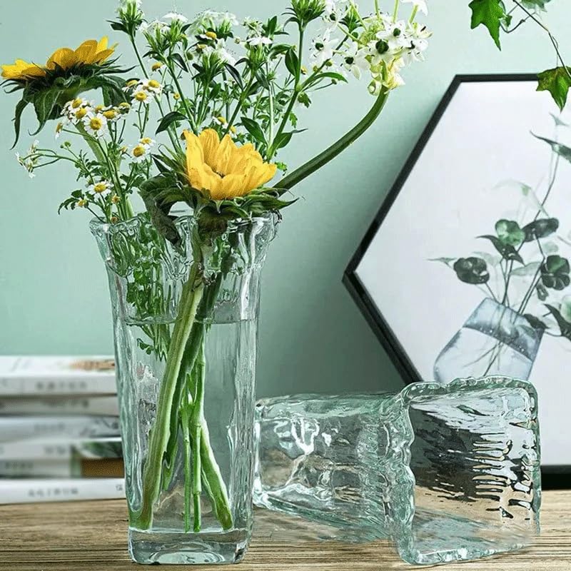 Vase hydroponique transparent JFDBGU pour arrangement de fleurs et déco - 3