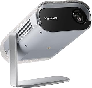 ViewSonic M1 Pro 720p HD Smart LED Portable Projector for Home Entertainment with WiFi, Bluetooth, & Harman Kardon Audio