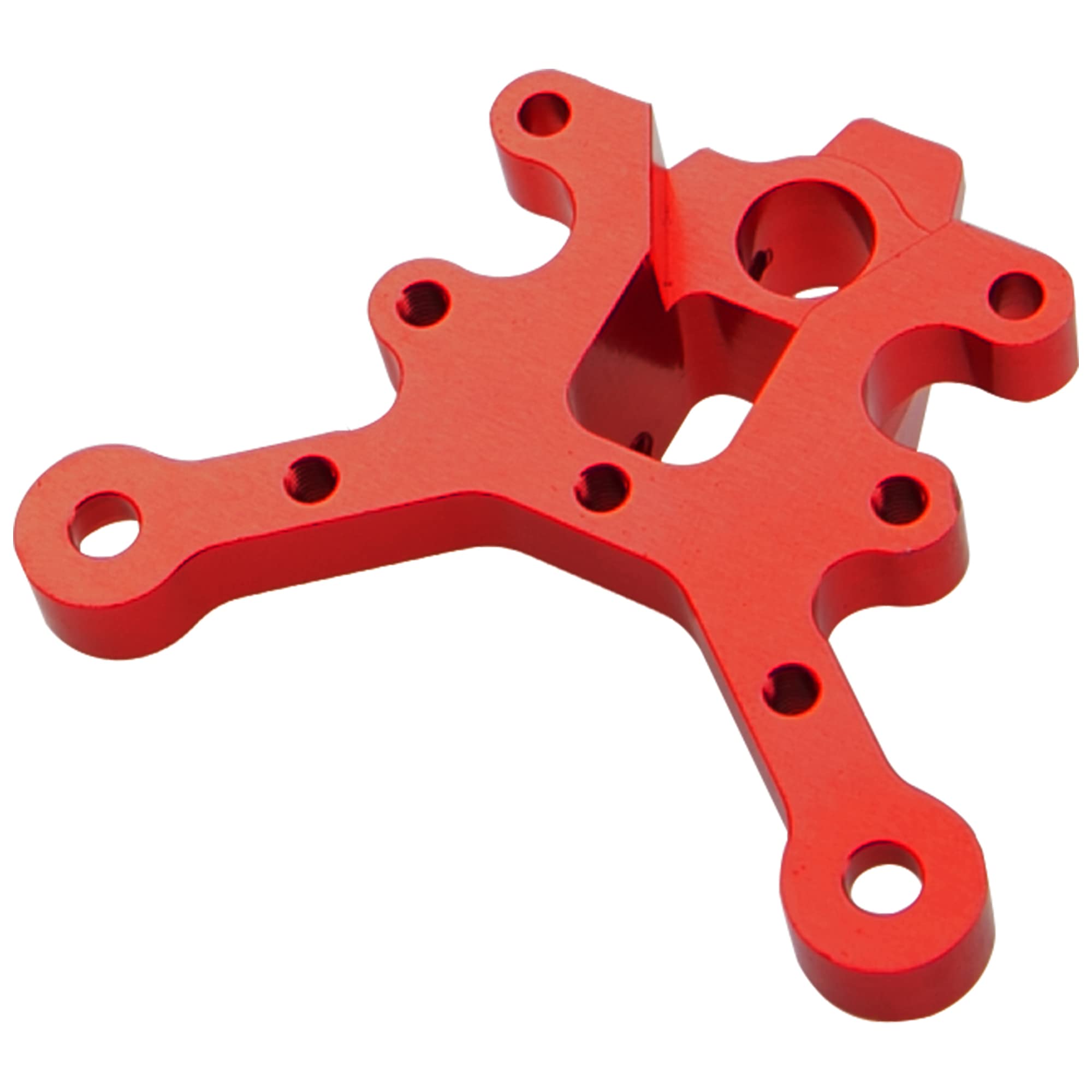 ShareGoo Front Center Brace Mount Upgrade Parts Compatible with Arrma 1/8 Kraton Notorious Outcast Talion 6S BLX,1/7 Mojave Infraction 6S BLX RC Car,Replace of ARA320500 (Red)