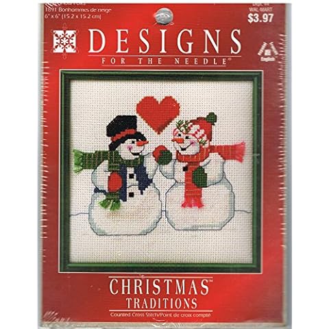 Christmas Traditions Counted Cross Stitch Kit 1891 Cover