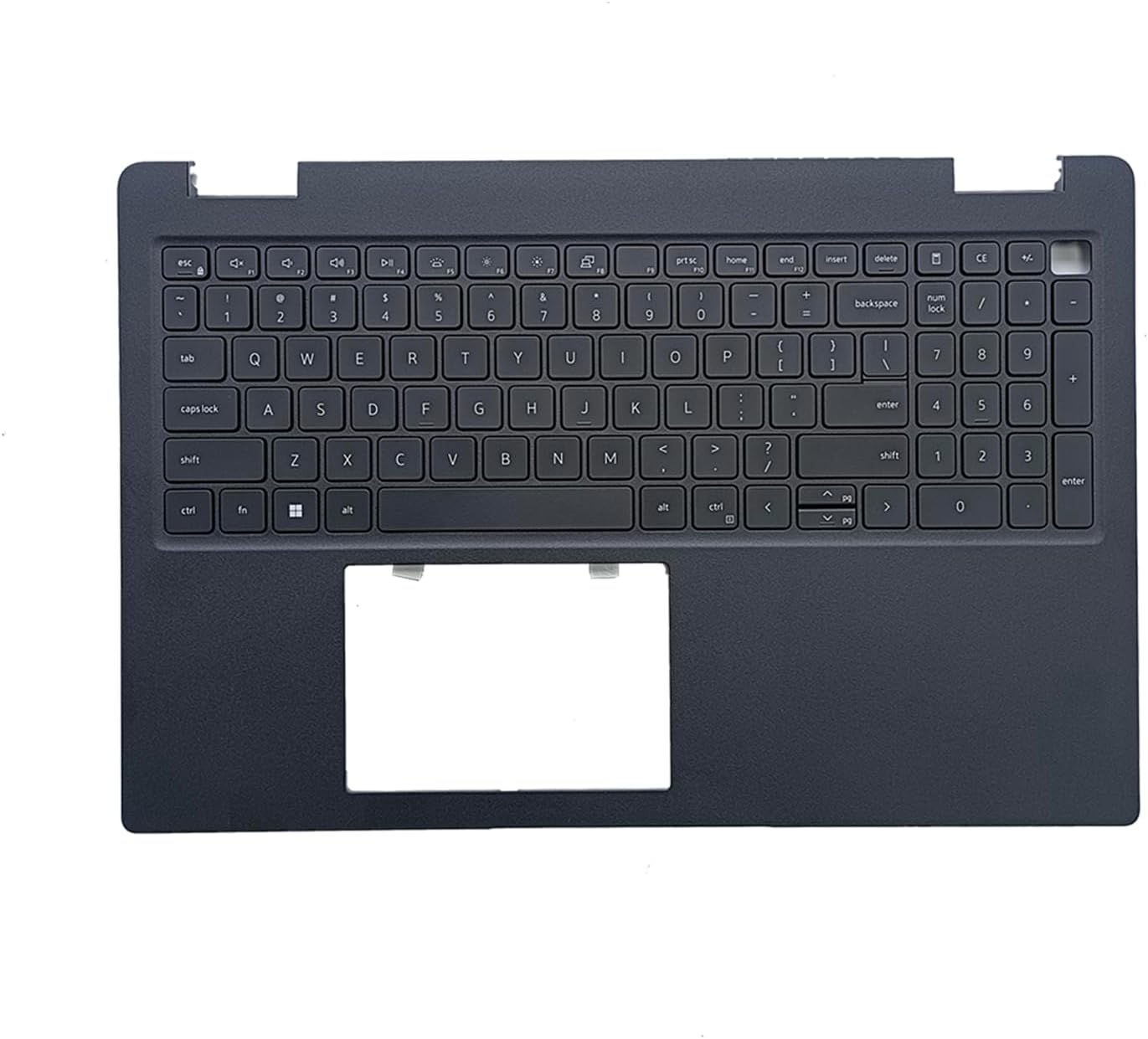 DJP76 0DJP76 Replacement for DELL Latitude 3520 E3520 Laptop Upper Top Cover Case Palmrest Backlit US Keyboard Assembly Part Black