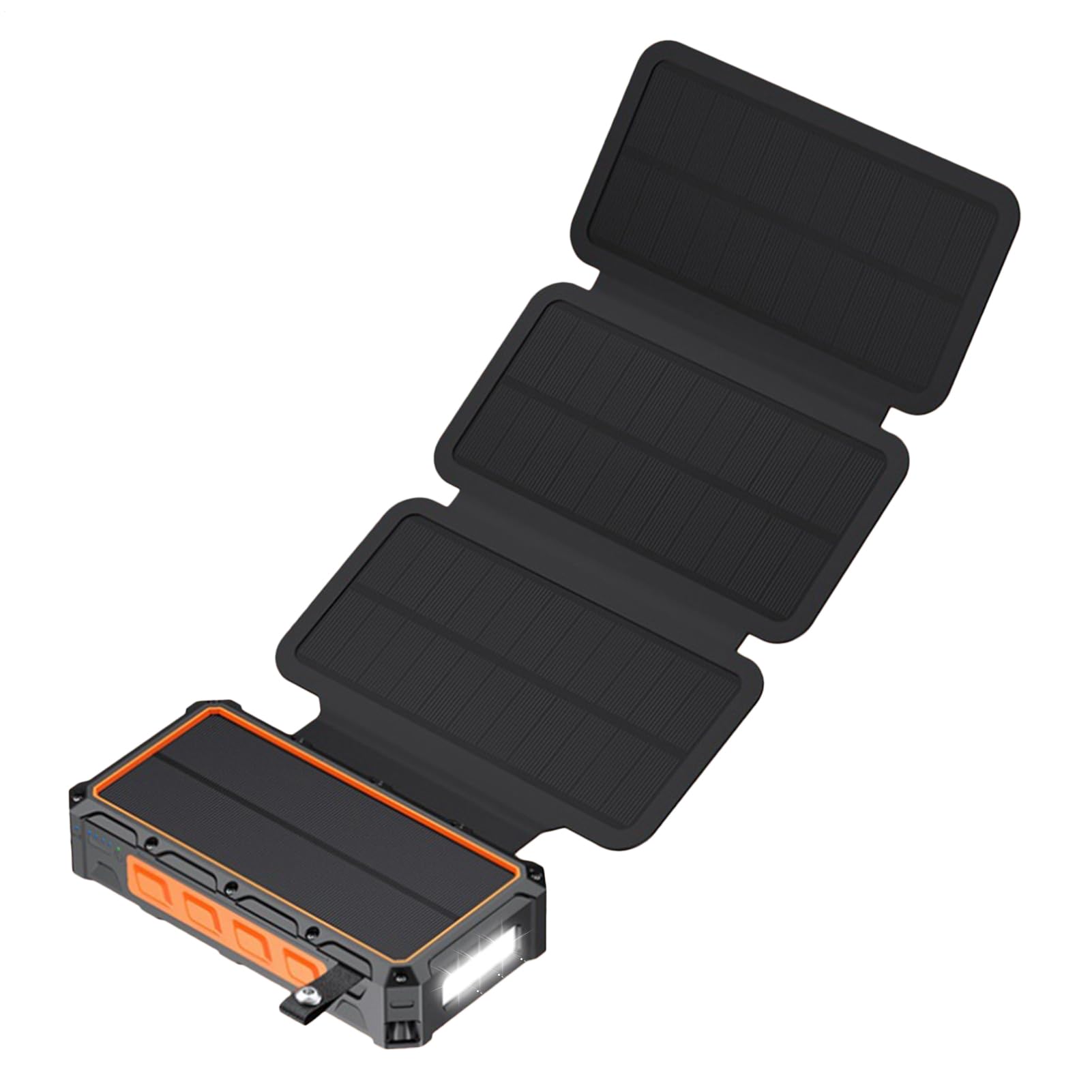 Power Bank Solare Integrata Luce LED Elettronico Wireless | Power Bank Caricatore Telefono Per Casa, Escursioni, Campeggio, Pesca, Uomo, Donna, Ragazzi, , Giovani