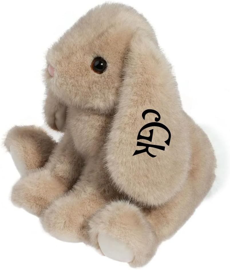 Douglas Easter Basket Stuffers Bunny Stuffed Animal - Easter Decoration Toastie Tan Easter Bunny Plush Keepsake with Custom Name - 9 Inch