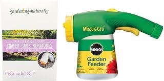 Gardening Naturally Natural Chafer Grub Nematodes 100 sq.m with Miracle Grow Applicator